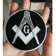 Trade Assurance Custom Masonic Metal Car Emblem Badge with 3M adhesive