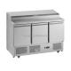 Stainless Steel Commercial Prep Table Restaurant Kitchen Refrigerator With Drawers Salad Fridge Pizza Refrigerators