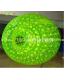 Shining Inflatable Zorbing Ball With Green D-ring Grass Roller On Land
