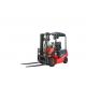1T All Terrain Electric Forklift 4 Wheel Counterbalance Forklift