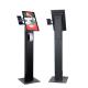 15.6 21.5 24 Floorstanding Touch Screen Self Service Kiosk With Ticket Printer