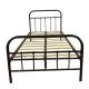 Black Cast Iron Single Bed Frame No Noise Wall Thickness 0.6 Mm - 1.5 Mm