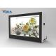 Touch Screen Transparent LCD Showcase Display , Ultra Thin LCD Transparent Monitor