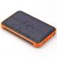 Allumium+Plastic 10000mAh Polymer Battery Dual USB Waterproof Solar Power Bank