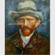 Vincent Van Gogh Paintings Self Portrait Reproduction On Canvas For House Decor