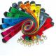 Safety Breakaway White Polyester Lanyards Customised Company Logo