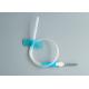 23G hospital blue color butterfly blood needle for blood drawing