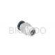 Male Thread Pneumatic Air Hose Repair Fittings Quick Connect Nickle Coated