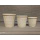 Indoor Hotel Garden Home Reinforced Clay Planter With Drainage Holes And Built-in System