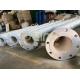 Wear Resistant Ceramic Pipe Ceramic Lined Pipe With Flanges
