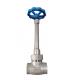 LNG Stainless Steel Globe Valve Cryogenic With Reliable Sealing