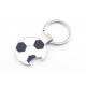 Souvenir Engraved Metal Keychains One Or Double Side Football Shape