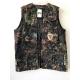 Mens camo vest 031 in mercerized cotton fabric, jungle camouflage, S-3XL