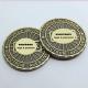 23mm Brass Custom Coins Vintage Antique Old Dollar Coin American Rover Two Face