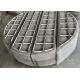 Height 350mm Round Demister Pad In Vessel Knitted Wire Mesh
