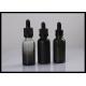 30ml Black Gradient Glass Bottle E liquid Smoke Oil Dropper Bottle