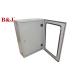 Mild Steel Metal Electrical Enclosure Box , IP66 Wall Mount Metal Enclosure