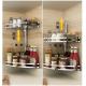 Strong Bearing Capacity Stainless Steel Wall Spice Rack For Home Decoration