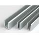 U Shape Aluminum Extrusion Profile Powder Painted Industrial Construction