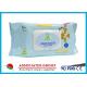 Natural Care Baby Wet Wipes For Newborns , Spunlace Nonwoven Wet Tissue For Baby