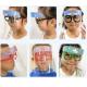 PE Multifunctional Transparent Face Shield With 25mm Thickness