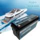 25.6V 12.8V Deep Cycle LiFePO4 Marine Battery Waterproof LCD Displayer
