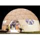 Customized Geodesic Dome Tent Steel Structure Temporary Banquet Halls