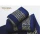Luxury Hotel Bath Towels16s Blue Color Hotel Collection Towels