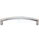128 mm CC Brushed Nickel Zinc Alloy Contemporary Kitchen Bow Cabinet Pull