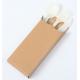 100 % Biodegradable Disposable Cutlery , Cornstarch Cutlery In Box Packaging-4