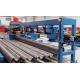 High speed two and three waves crash barrier highway guardrail roll forming machine production line