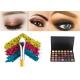Matte And Shimmer Eye Makeup Eyeshadow Soft Dry Powder Logo Custom