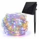 5 meters 8 light modes waterproof solar remote control copper wire lamp for park trees and wedding