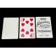 Logo Printed 100 Plastic Deck of Playing Cards Waterproof Custom Design Acceptable
