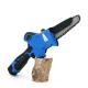 Electric Mini Chainsaw 6 Inch Cordless Tree Pruner Brushless Battery Powered Garden Tool