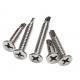 Countersunk Head Phillips Drive Steel Self Drilling Screws Blue White Zinc Plated