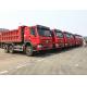 371hp 6x4 40 - 50 Ton Sinotruk Howo Dump Truck Max. Speed 75 Km / H