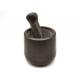 Natural Marble Stone Mortar Pestle Set Pepper Garlic Herb Spice Grinder Press Masher