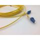 LSZH Jacket Fiber Optic Patch Cable Short Mini Boot LC To LC Duplex Long Lifespan