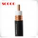 50Ohm Corrugated Tube RF Feeder Cable 1 - 1/4 Coaxial Feeder Cable Copper Conductor
