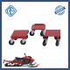 Snowmobile car dolly set of 3 furniture cart