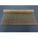 1.2mm Metal Mesh Drapery Decorative Wire Mesh Coil Drapery For Curtain