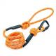 6 Feet Sturdy Nylon Dog Leash , Mountain Climbing Rope Leash With Carabiner