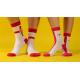 Elegant national flag design OEM dri-fit athletic cotton socks in high quality for men