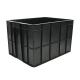 Solid Box PP Plastic Transport Logistic Crate with Durable Design and Customized Logo
