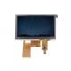 White Words Tft LCD Capacitive Touchscreen Module Over Blue Background 4.3inch 480*272