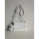 Small Crossbody bag with purse and tassel onside classic white colour for women shoulder bag handbag