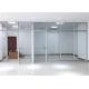 Shatterproof Acoustic Office Glass Partition Walls High Compartment