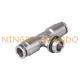 Air Hose Quick Connect Fittings Male Branch Tee 1/8'' 1/4'' 3/8'' 1/2''