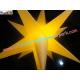 Special PVC coated nylon material Party Inflatable Light Decoration / Inflatable LED star